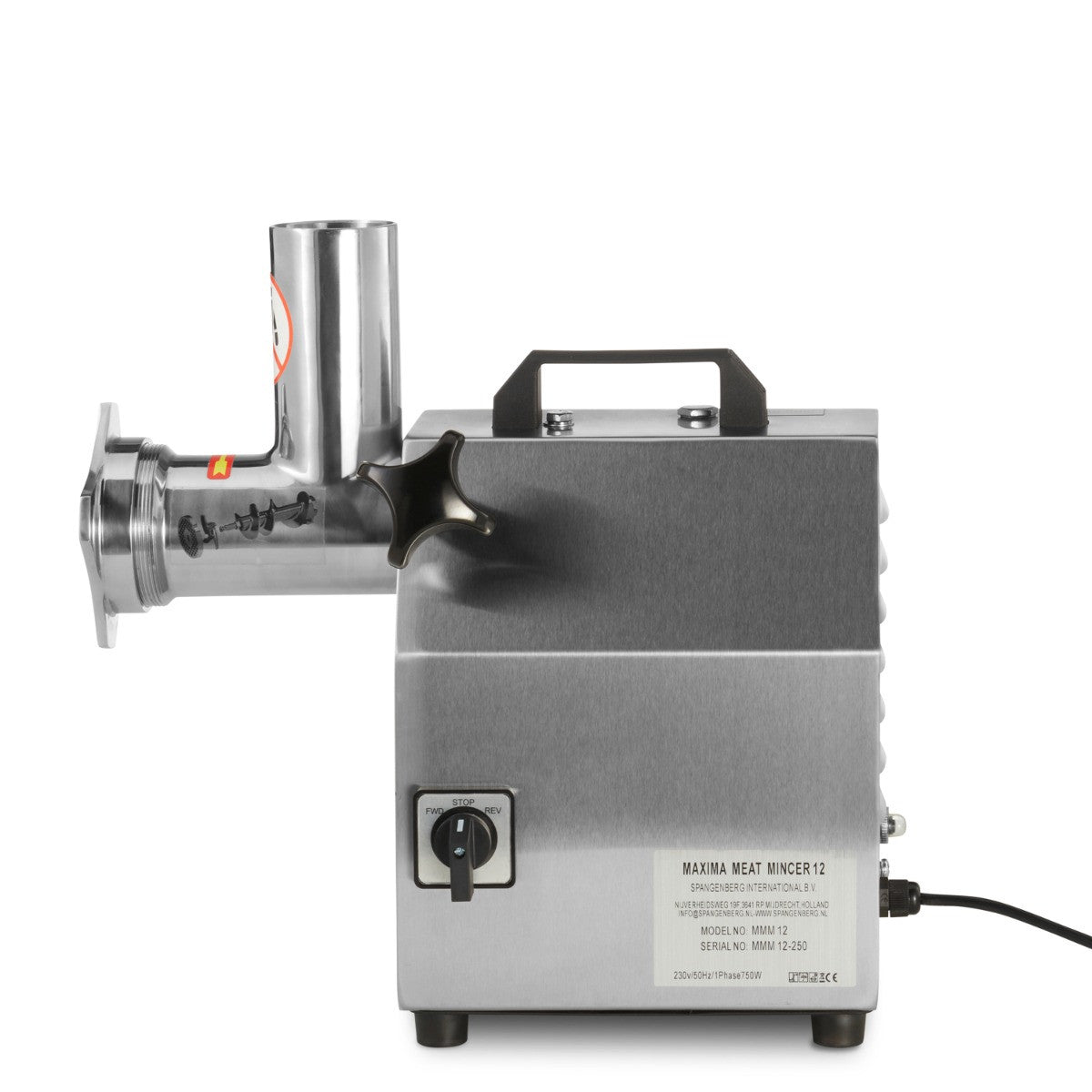 Hachoir à viande - 120 kg/h 120 L 750 W Maxima - vue 6 - Hachoir à viande pro CHR - Cuistéo