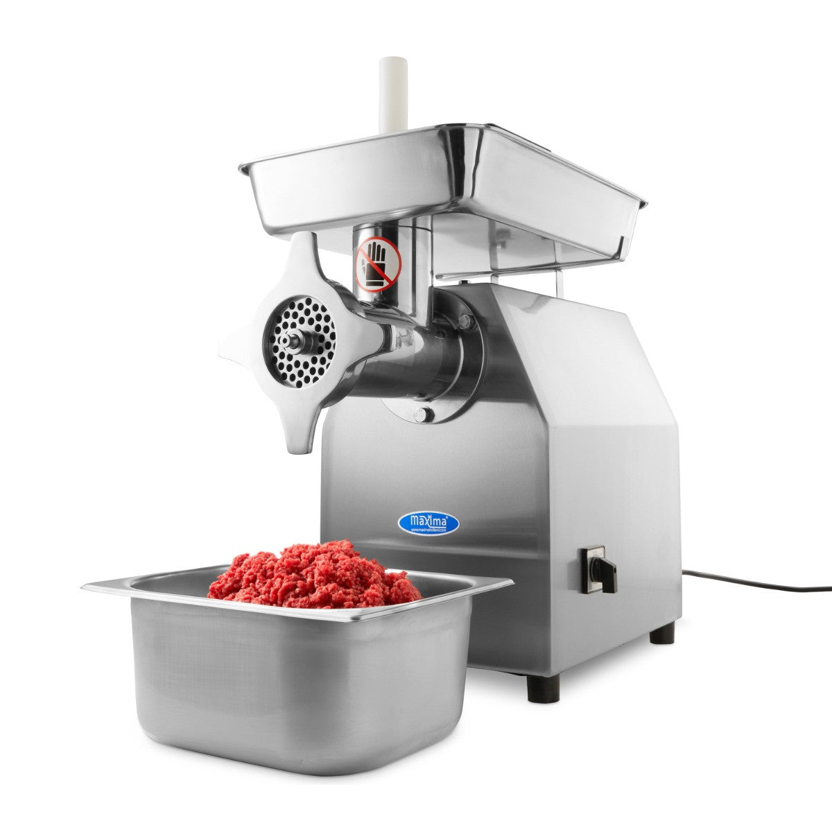 Hachoir à viande - 320 kg/h - Double sens - Acier inoxydable 320 L 1500 W Maxima - vue 2 - Hachoir à viande pro CHR - Cuistéo