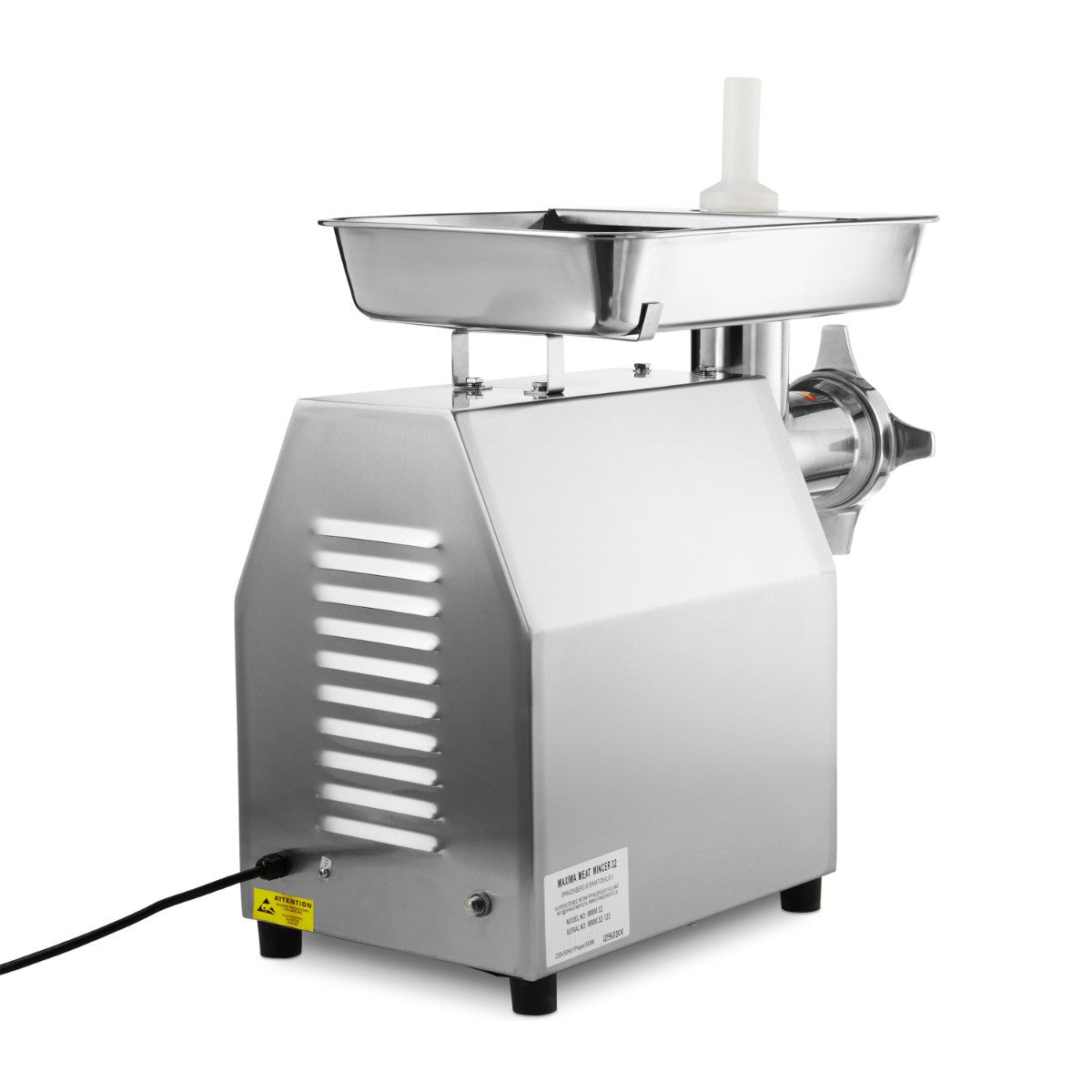 Hachoir à viande - 320 kg/h - Double sens - Acier inoxydable 320 L 1500 W Maxima - vue 6 - Hachoir à viande pro CHR - Cuistéo