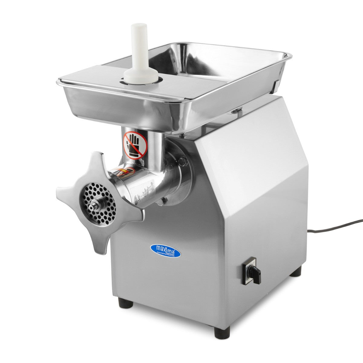 Hachoir à viande - 320 kg/h - Double sens - Acier inoxydable 320 L 1500 W Maxima - vue 7 - Hachoir à viande pro CHR - Cuistéo