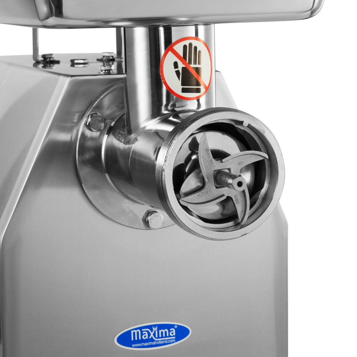 Hachoir à viande - 320 kg/h - Double sens - Acier inoxydable 320 L 1500 W Maxima - vue 10 - Hachoir à viande pro CHR - Cuistéo