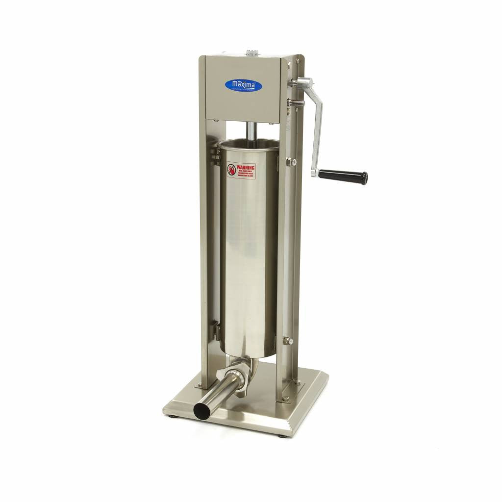 Machine à saucisse - 7L - Verticale - incluant 4 tubes de remplissage Maxima - Bourreuse à saucisses professionnel CHR - matériel cuisine pro - Cuistéo