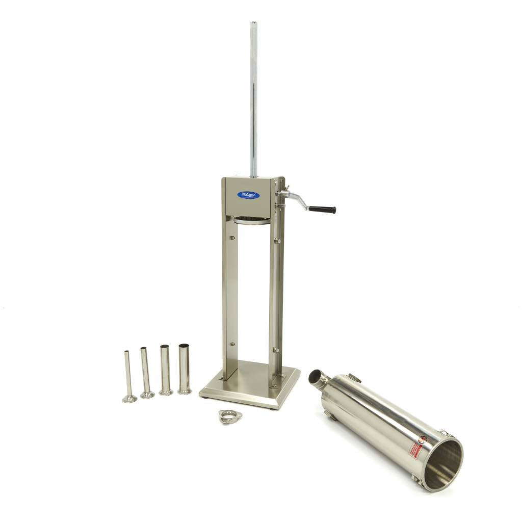 Machine à saucisse - 7L - Verticale - incluant 4 tubes de remplissage Maxima - vue 2 - Bourreuse à saucisses pro CHR - Cuistéo