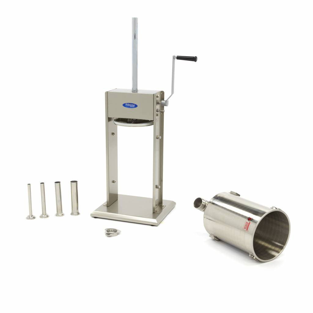 Machine à saucisse - 12L - Verticale - incluant 4 tubes de remplissage Maxima - vue 2 - Bourreuse à saucisses pro CHR - Cuistéo