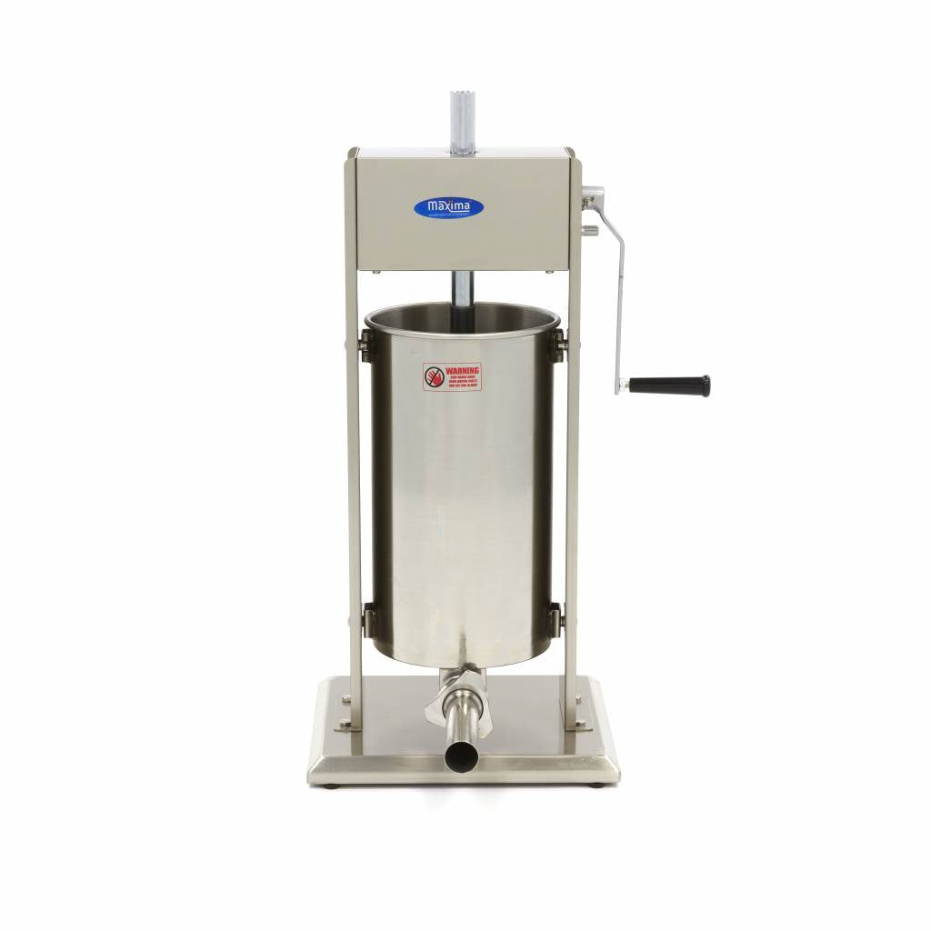 Poussoir à saucisse - 15L - Verticale - incluant 4 tubes de remplissage Maxima - vue 5 - Bourreuse à saucisses pro CHR - Cuistéo