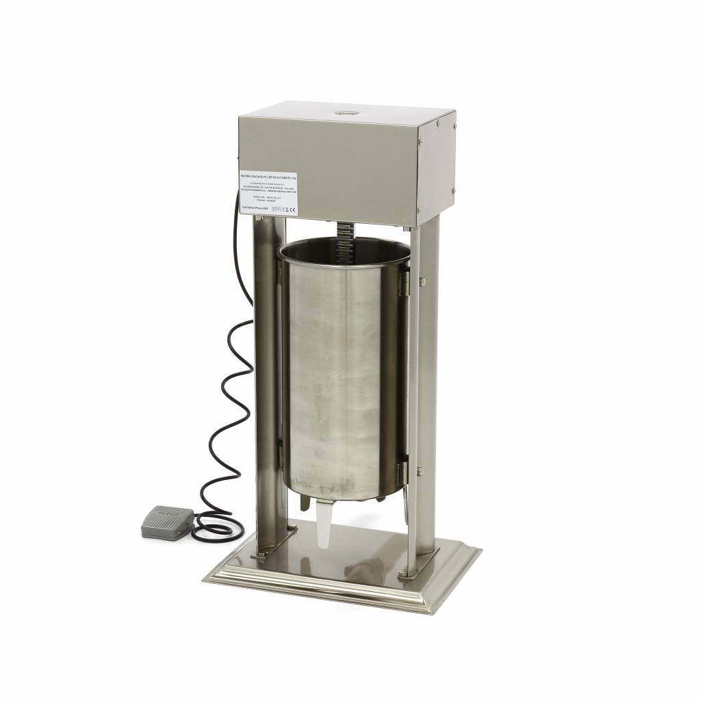 Poussoir à saucisse - 15L - Automatique - Verticale 40 W Maxima - vue 6 - Bourreuse à saucisses pro CHR - Cuistéo