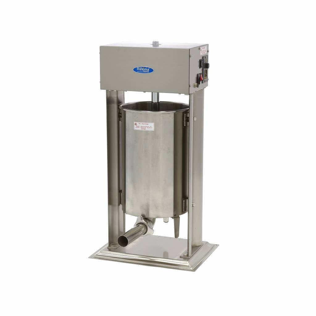 Poussoir à saucisse - 20L - Automatique - Verticale 120 W Maxima - Bourreuse à saucisses professionnel CHR - matériel cuisine pro - Cuistéo