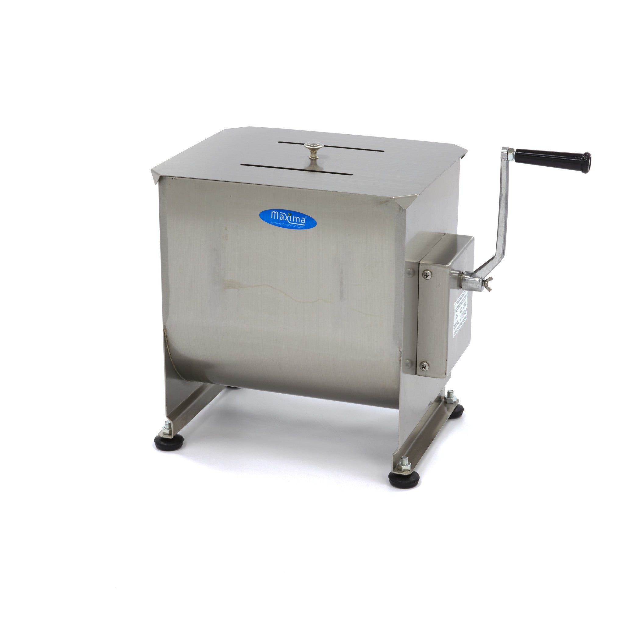 Mélangeur de viande - 30L - 25 kg de viande - Simple essieu - Manuel Maxima - Mélangeur à viande professionnel CHR - matériel cuisine pro - Cuistéo
