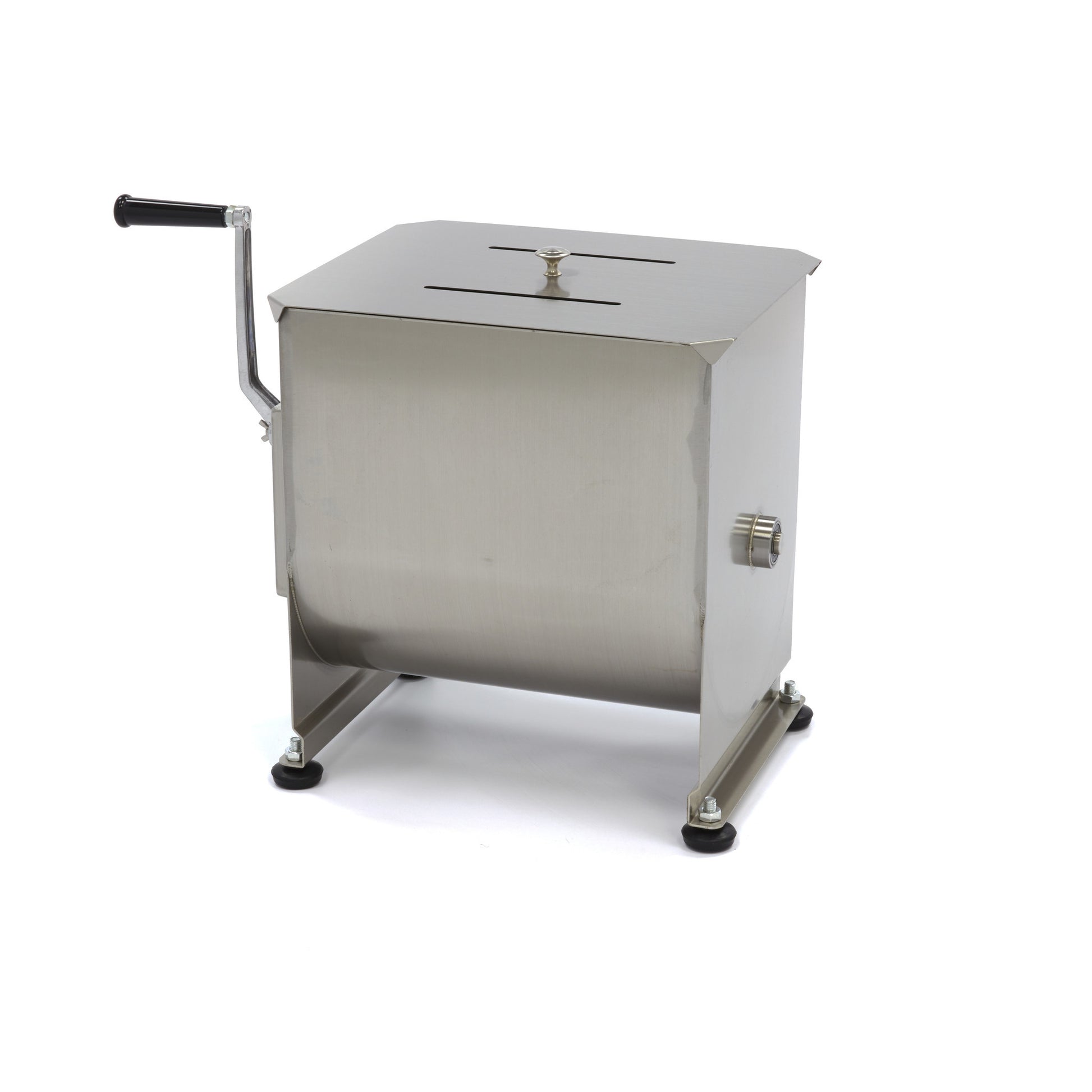 Mélangeur de viande - 30L - 25 kg de viande - Simple essieu - Manuel Maxima - vue 4 - Mélangeur à viande pro CHR - Cuistéo