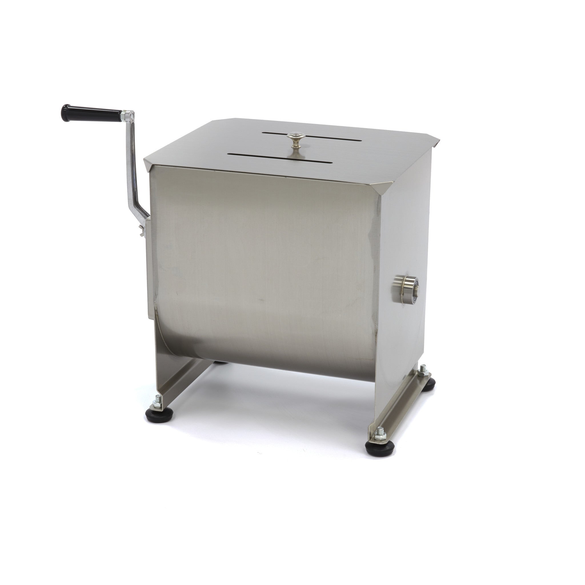 Mélangeur de viande - 30L - 25 kg de viande - Simple essieu - Manuel Maxima - vue 4 - Mélangeur à viande pro CHR - Cuistéo