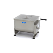 Mélangeur de viande - 30L - 25kg de viande - Double axe - Manuel Maxima - Mélangeur à viande professionnel CHR - matériel cuisine pro - Cuistéo