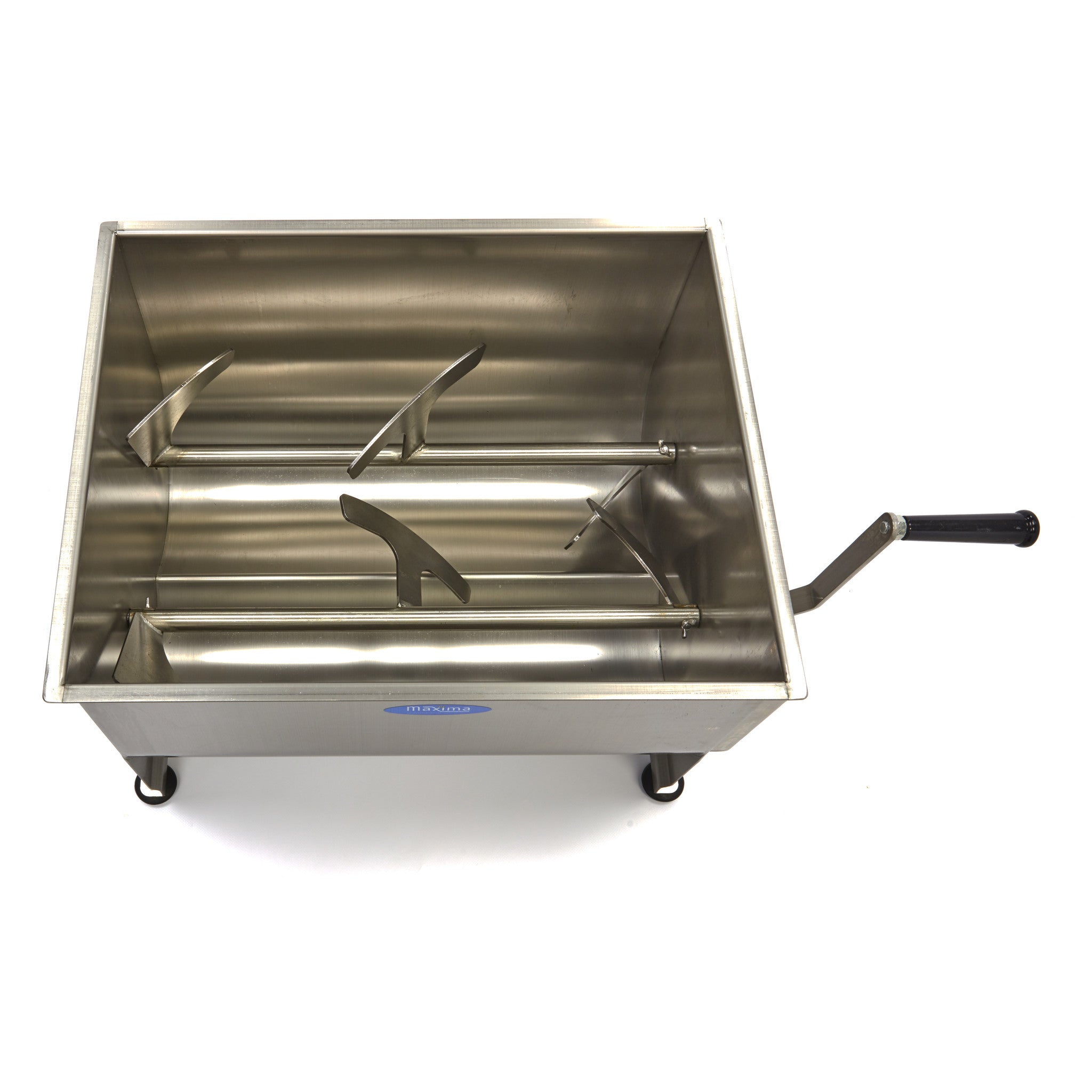 Mélangeur de viande - 50L - 43kg de viande - Double essieu - Manuel Maxima - vue 2 - Mélangeur à viande pro CHR - Cuistéo