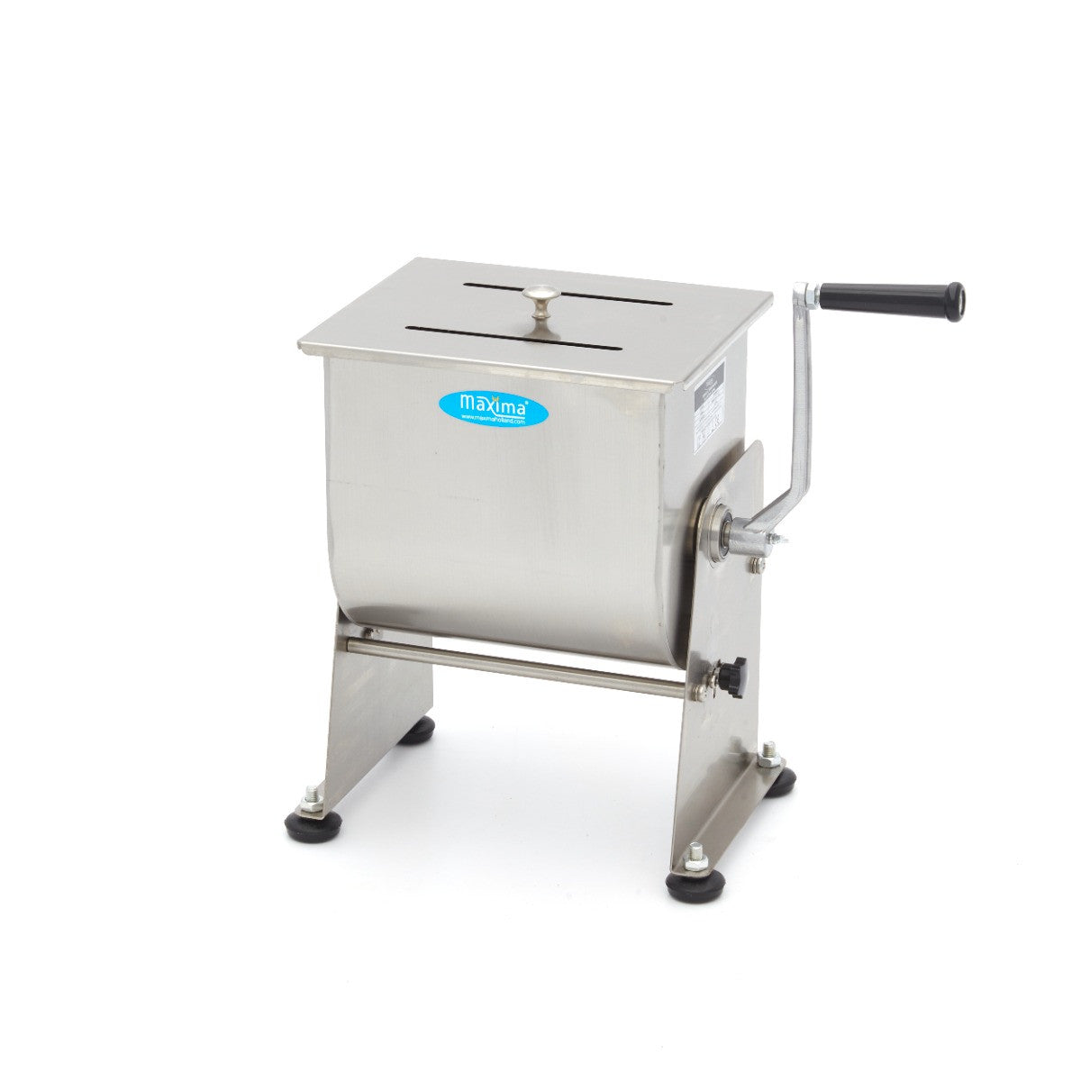 Mélangeur de viande - 10L - 7,5 kg de viande - Bol basculant - Manuel Maxima - Mélangeur à viande professionnel CHR - matériel cuisine pro - Cuistéo