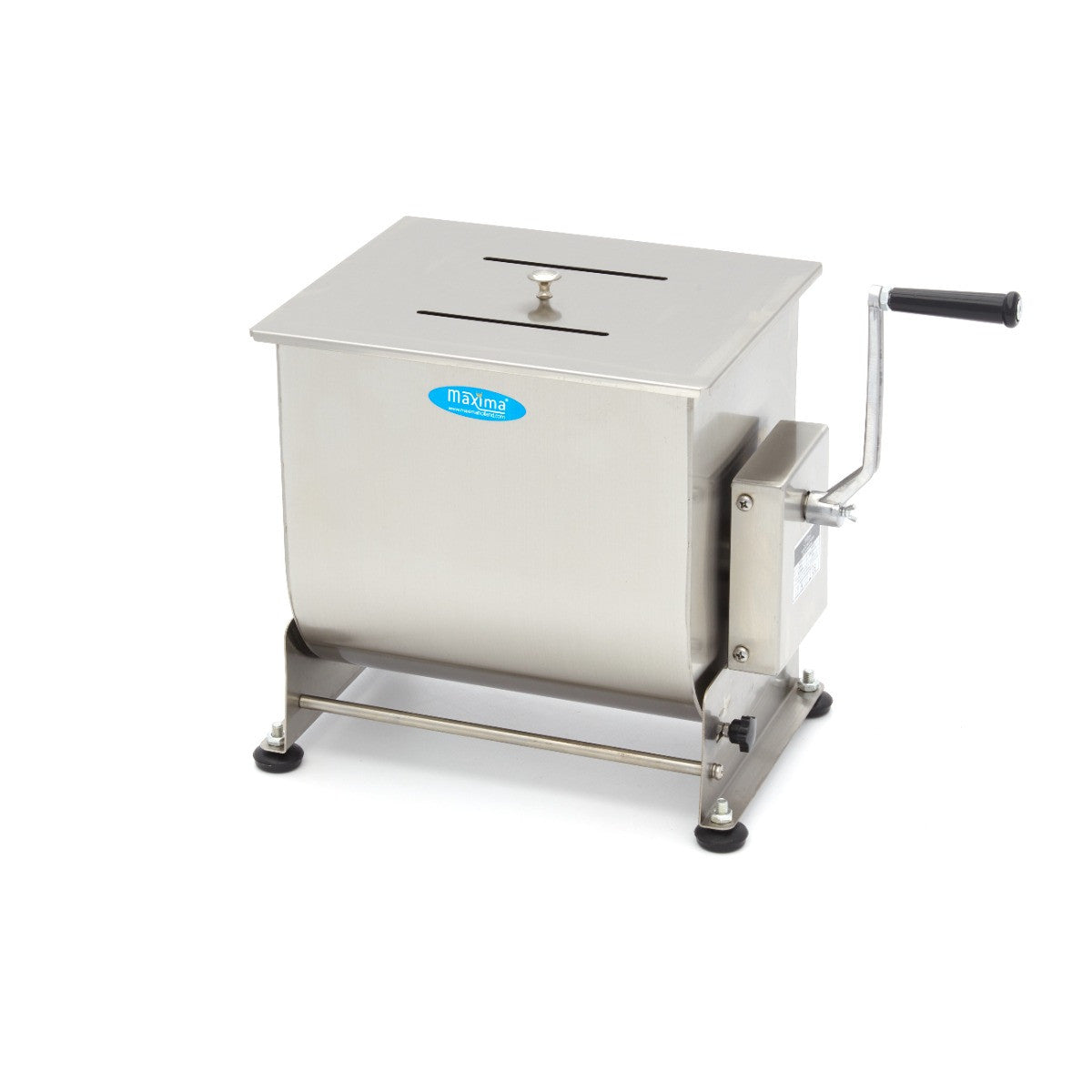 Mélangeur à viande - 30L - 25kg de viande - Bol basculant - Manuel Maxima - Mélangeur à viande professionnel CHR - matériel cuisine pro - Cuistéo