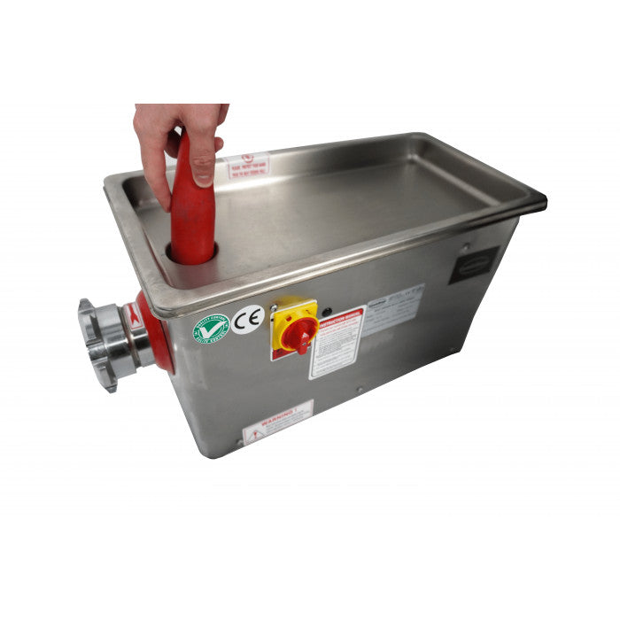 Hachoir à viande 90kg/h avec tête fixe - L 310 x P 650 x H 400 mm - Combisteel