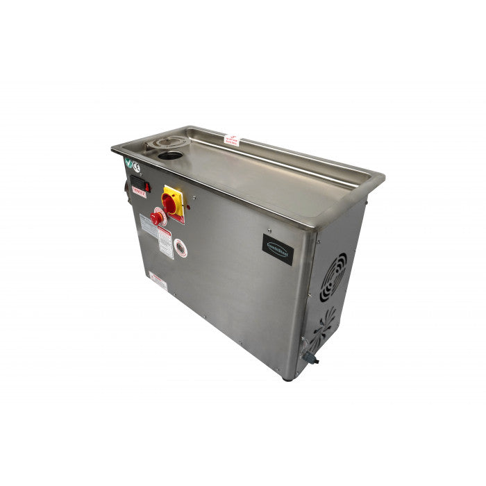 Hachoir avec tête réfrigérée fixe 450kg/h 400v - L 390 x P 870 x H 570 mm - Combisteel