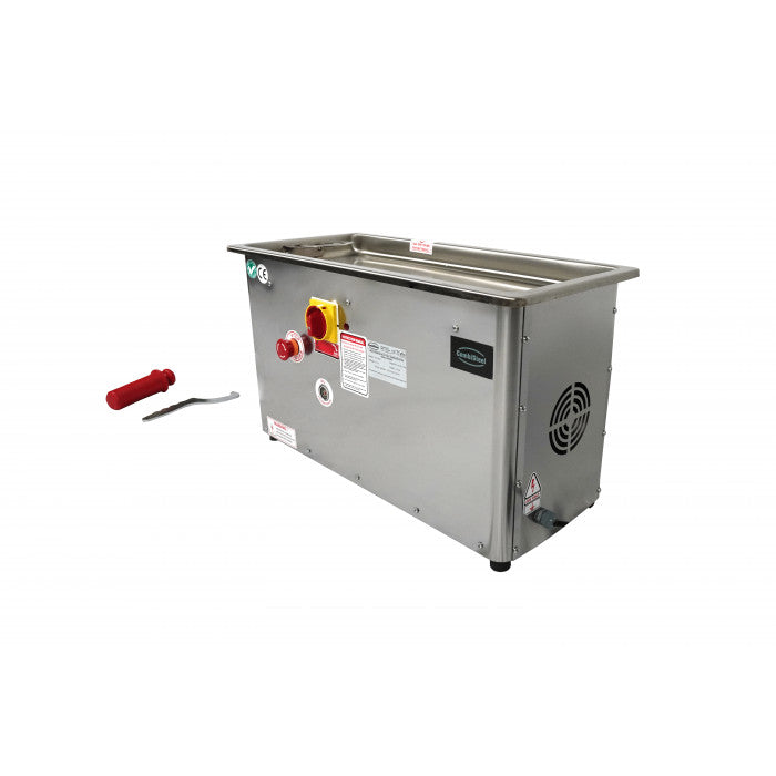 Hachoir à viande 750kg/h 230v tête fixe réfrigérée - L 390 x P 870 x H 570 mm - Combisteel