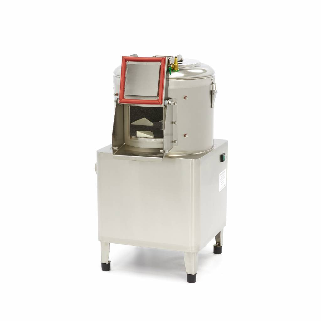 Éplucheuse à pommes de terre - 8 kg - 160 kg/h - Plaque abrasive 8 L 370 W Maxima - vue 3 - Éplucheuse pomme de terre pro CHR - Cuistéo