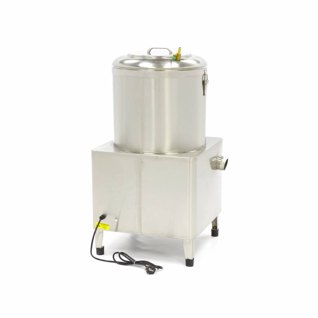 Éplucheuse à pommes de terre - 15 kg - 300 kg/h - Plaque abrasive 15 L 750 W Maxima - vue 4 - Éplucheuse pomme de terre pro CHR - Cuistéo