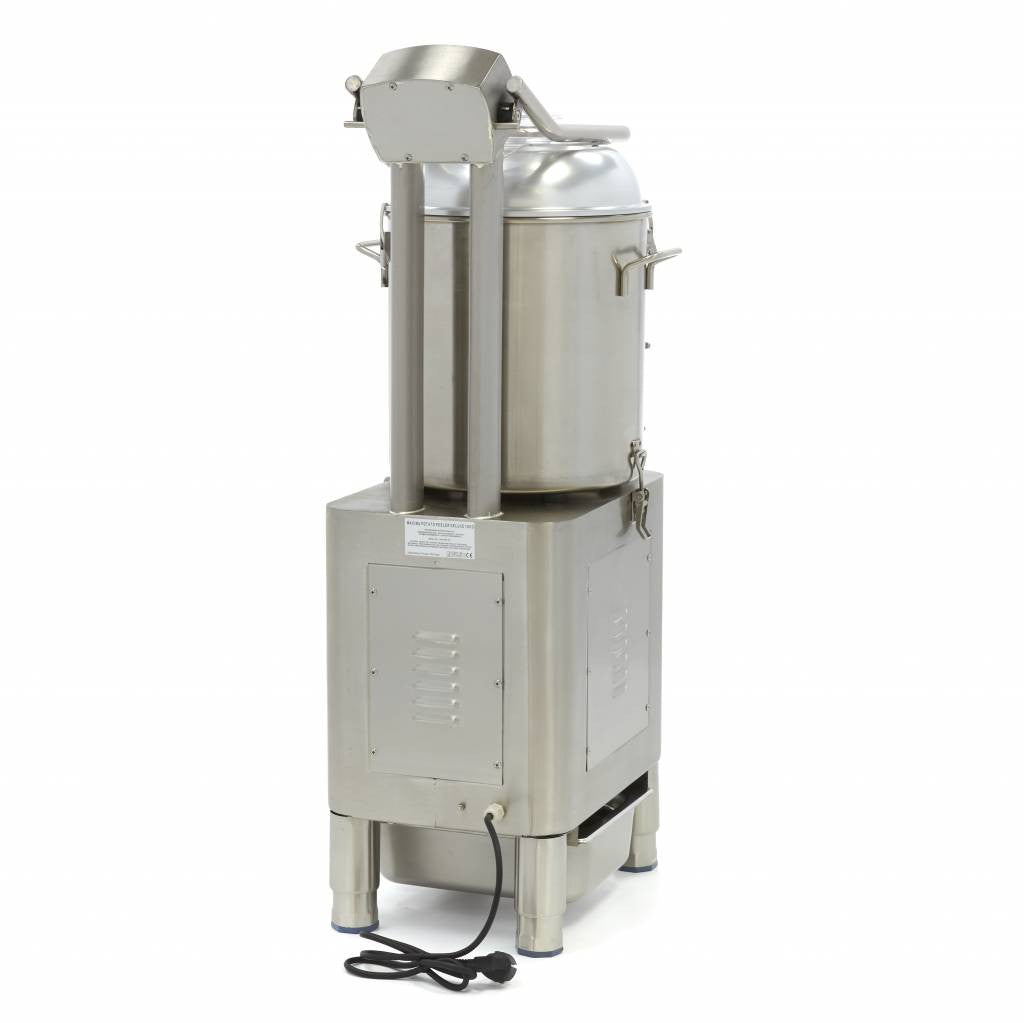 Éplucheuse à pommes de terre - 15 kg - 300 kg/h - Minuterie intégrée 15 L 750 W Maxima - vue 4 - Éplucheuse pomme de terre pro CHR - Cuistéo