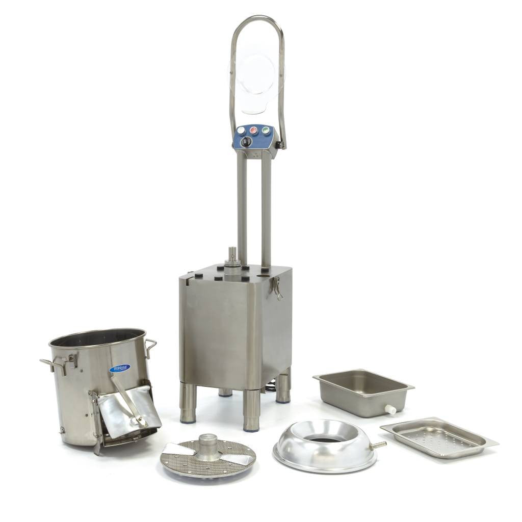 Éplucheuse à pommes de terre - 15 kg - 300 kg/h - Minuterie intégrée 15 L 750 W Maxima - vue 5 - Éplucheuse pomme de terre pro CHR - Cuistéo