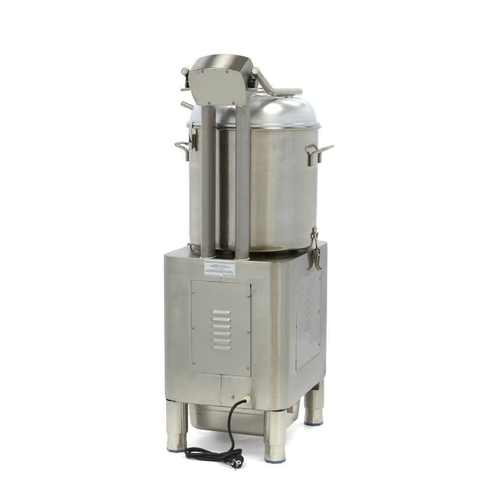 Éplucheuse à pommes de terre - 20 kg - 400 kg/h 20 L 950 W Maxima - vue 4 - Éplucheuse pomme de terre pro CHR - Cuistéo