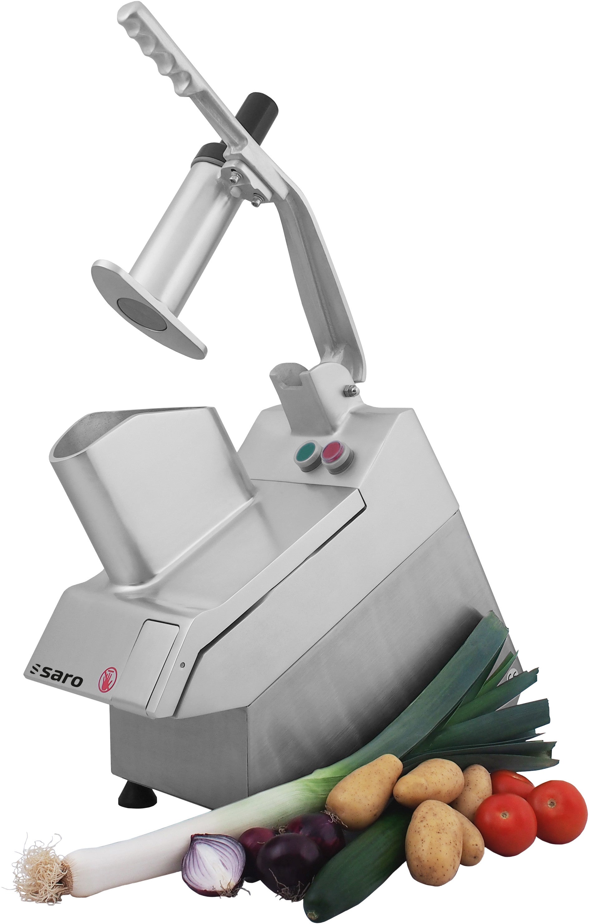 Coupe-légumes CARUS - 5 disques - 0,55 kW Saro - Cutter coupe-légumes professionnel CHR - matériel cuisine pro - Cuistéo