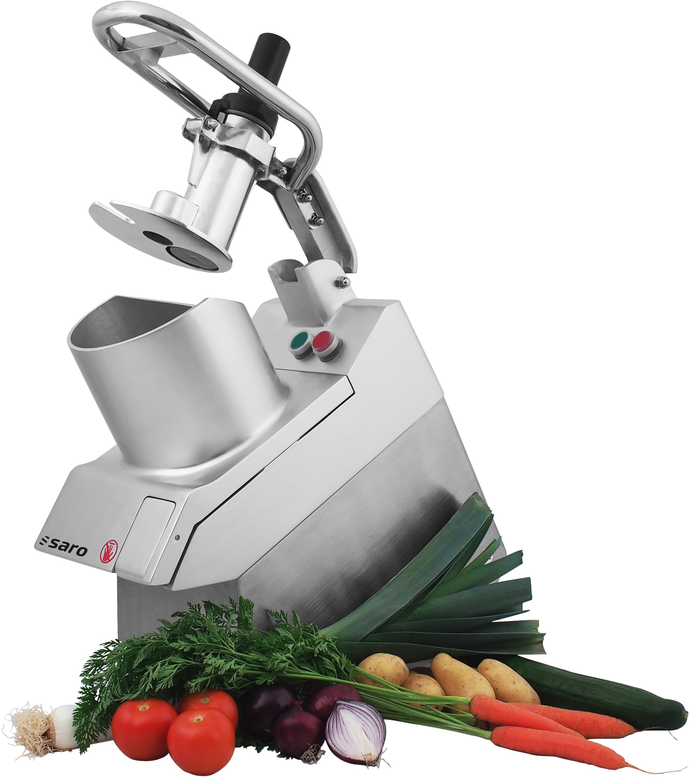 Coupe-légumes TITUS - 5 disques - 0,75 kW Saro - Cutter coupe-légumes professionnel CHR - matériel cuisine pro - Cuistéo
