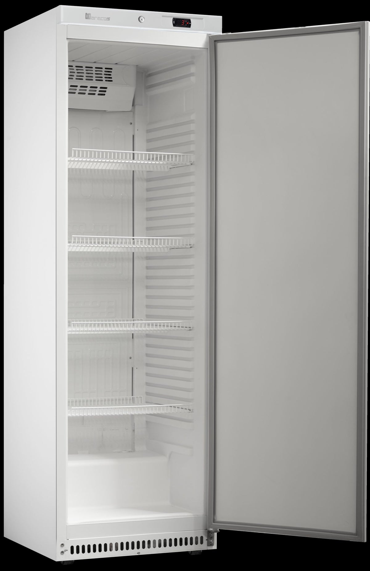 Armoire réfrigérée positive ventilé blanc 386L - 1 porte verrouillable - Contrôle numérique - Armoire réfrigérée positive - Saro