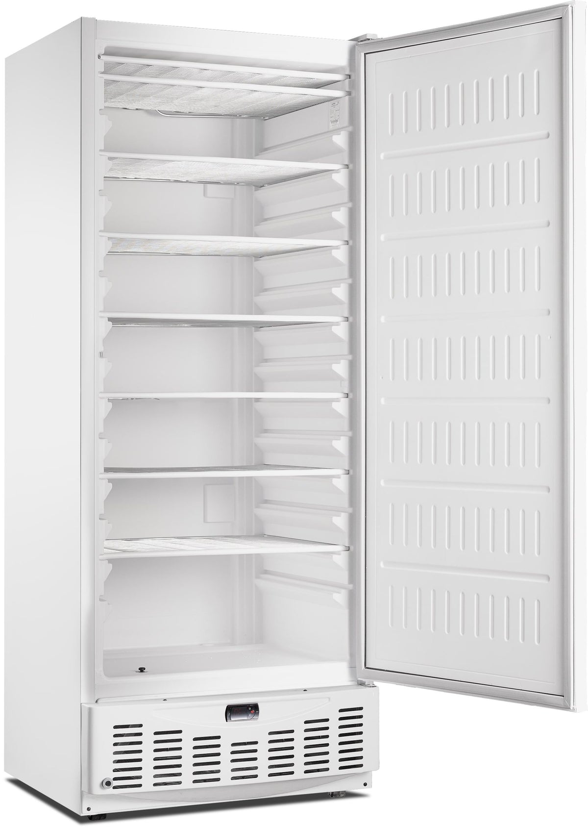 Congélateur blanc 525L -18°C - 7 compartiments - contrôle numérique - Dégivrage manuel - Armoire réfrigérée négative - Saro
