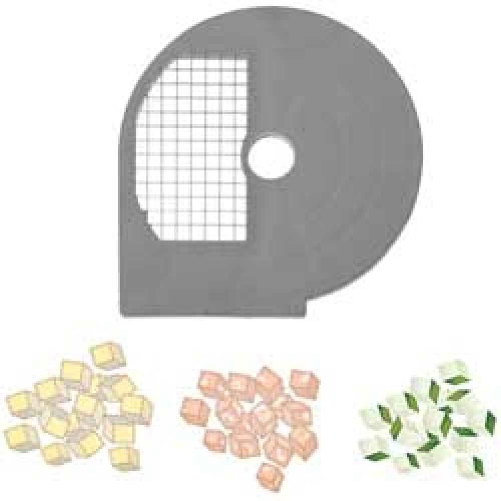Grille pour cubes/macédoine 8 mm - Diamond