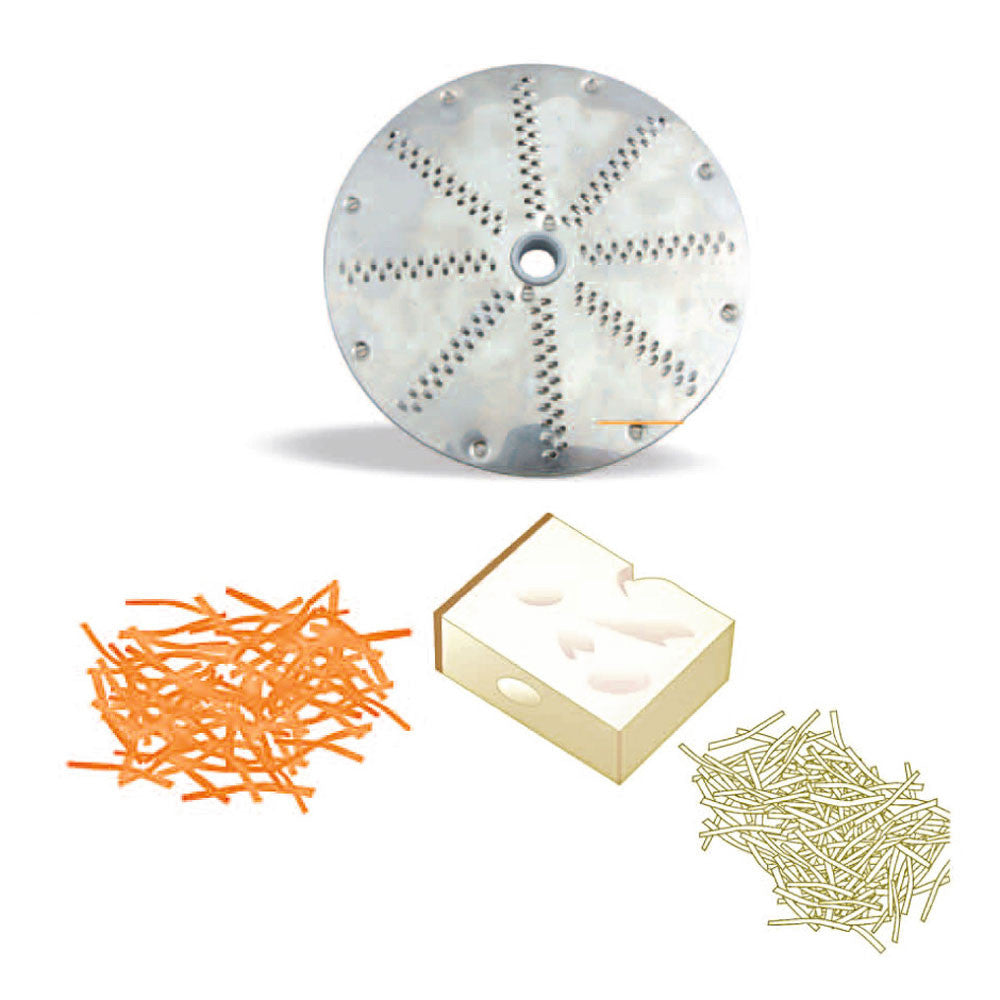 Disque râpe mozza. et fromages 4 mm - Diamond