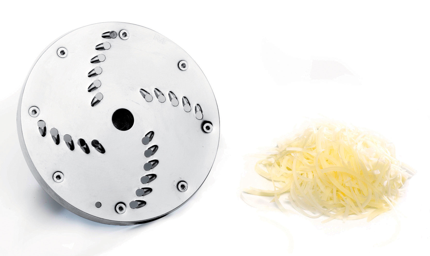 Râpe à Disque - 4 mm - SANTOS 2N - Restauration Professionnelle Saro - Accessoire coupe-légumes professionnel CHR - matériel cuisine pro - Cuistéo