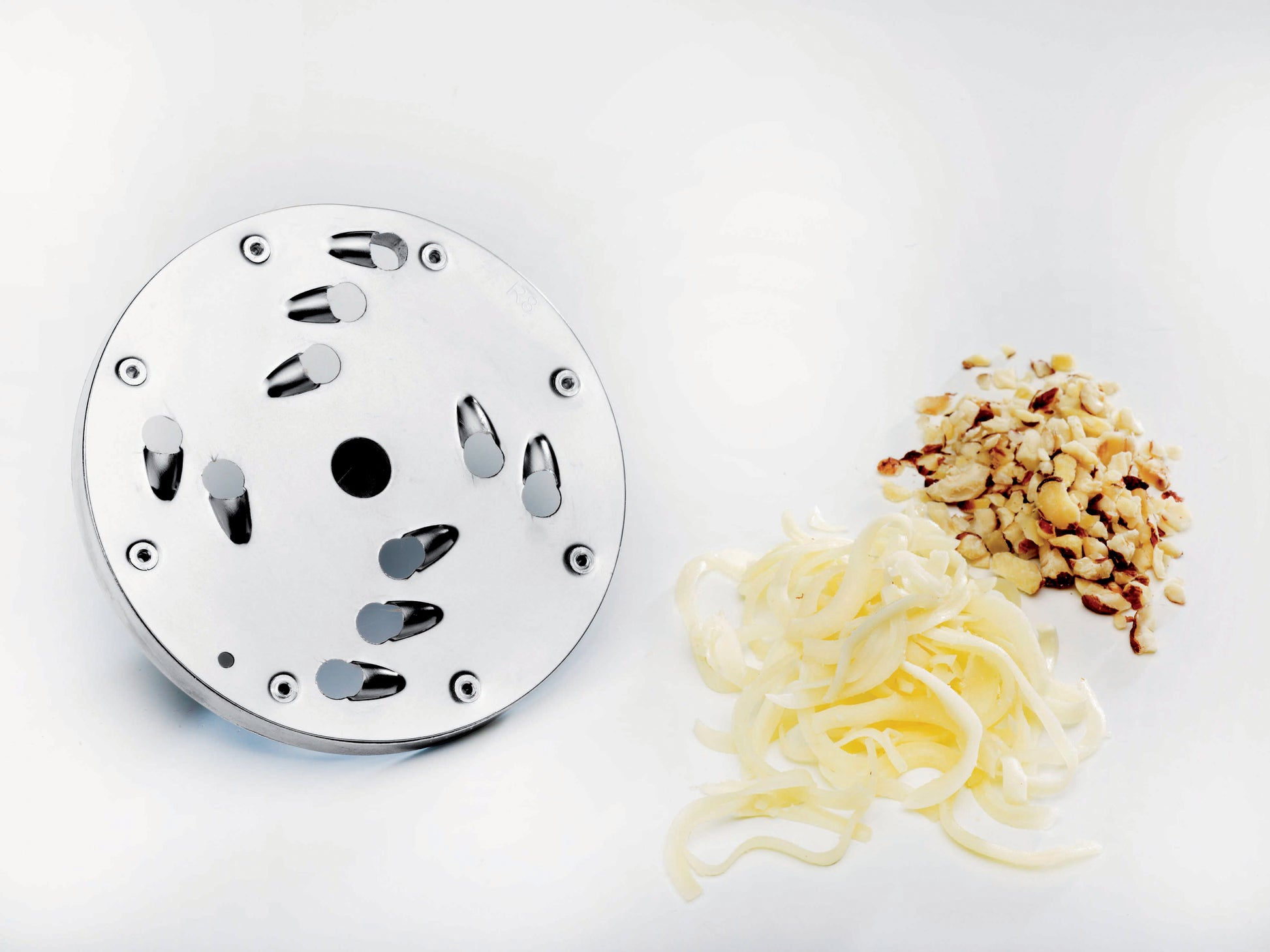 Râpe à Disque - 8 mm - SANTOS 2N - Restauration Professionnelle Saro - Accessoire coupe-légumes professionnel CHR - matériel cuisine pro - Cuistéo
