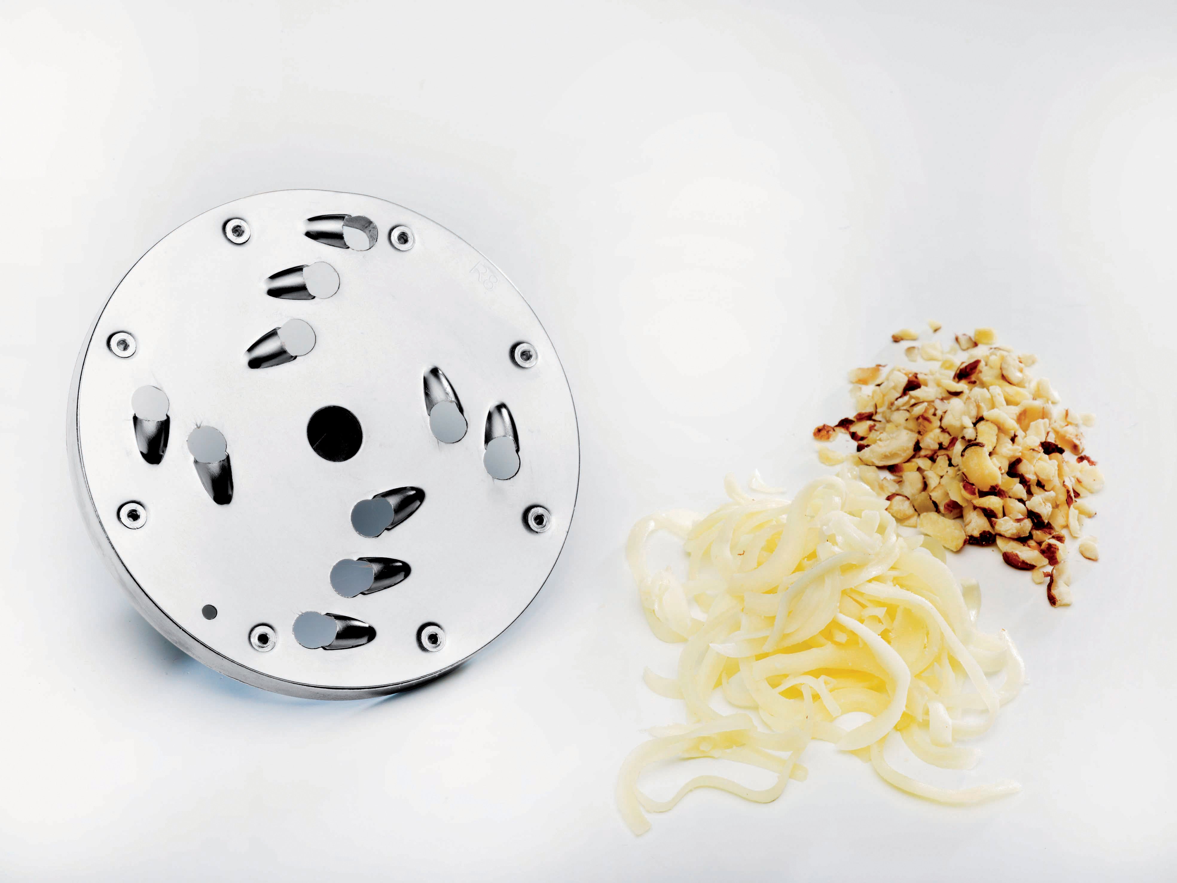Râpe à Disque - 8 mm - SANTOS 2N - Restauration Professionnelle Saro - Accessoire coupe-légumes professionnel CHR - matériel cuisine pro - Cuistéo