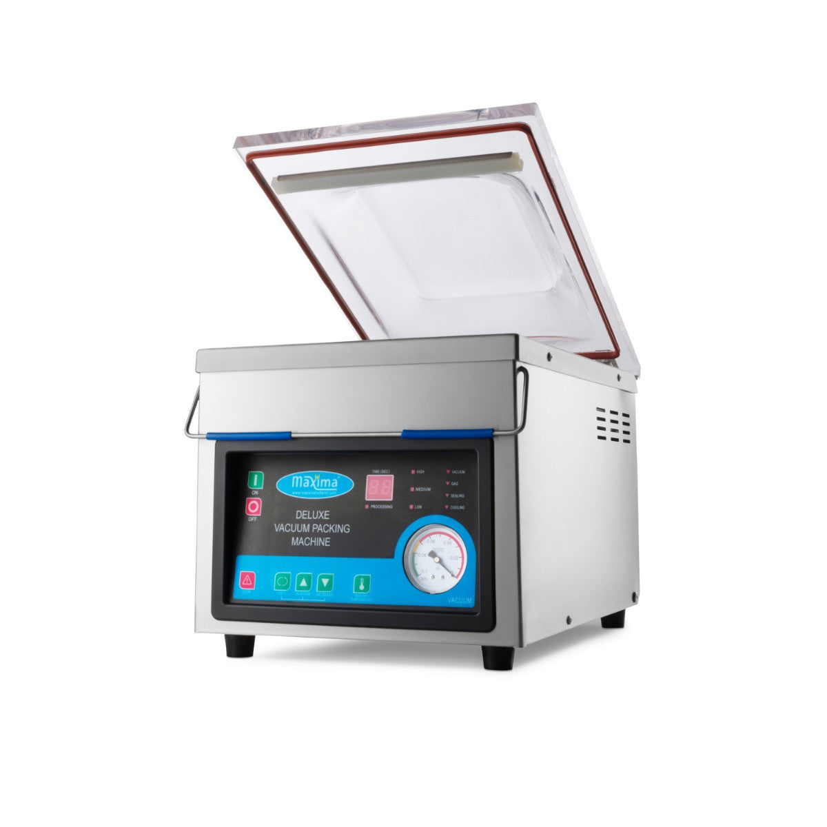 Machine d'emballage sous vide - Joint de 26 cm 10 L 370 W Maxima - Machine sous vide professionnel CHR - matériel cuisine pro - Cuistéo