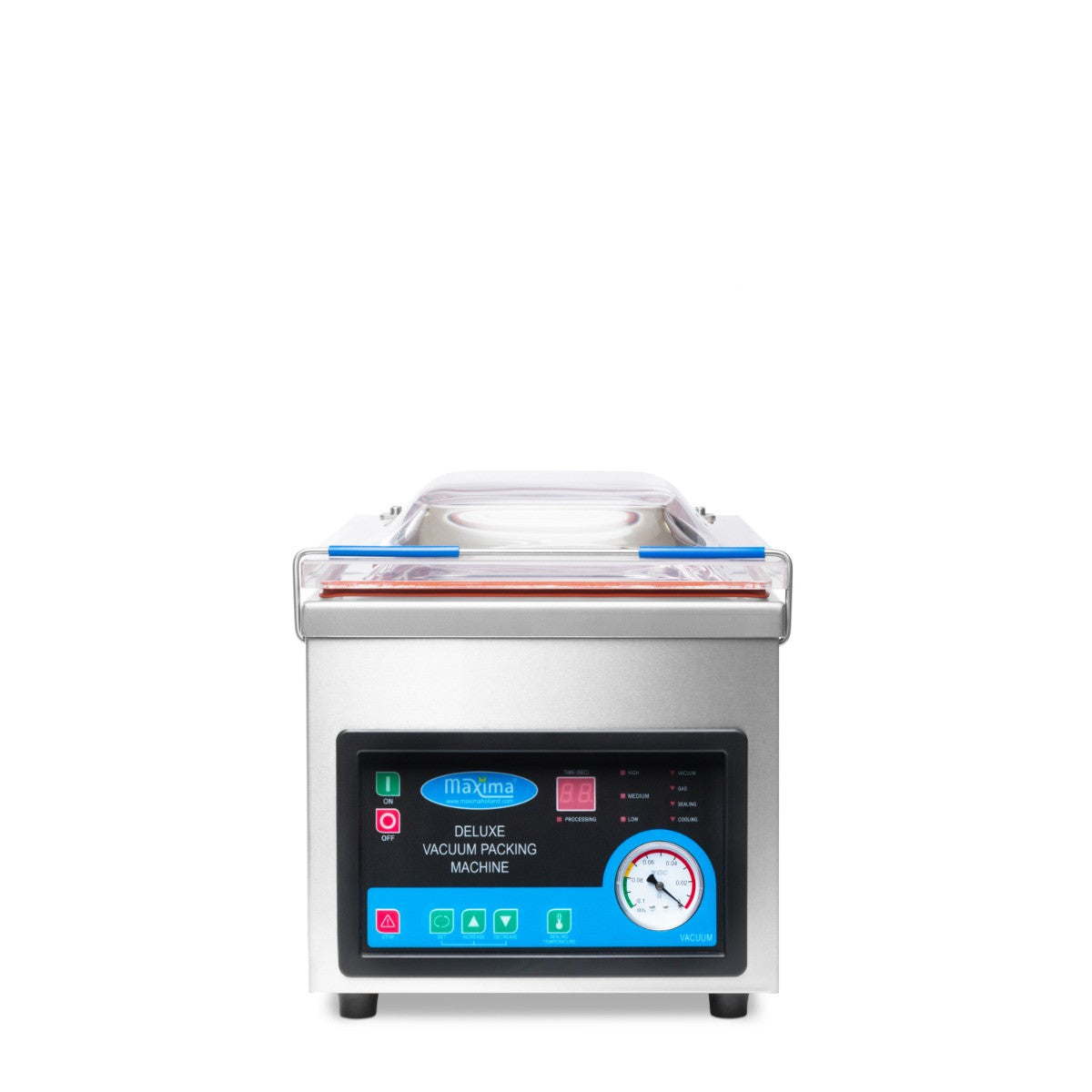 Machine d'emballage sous vide - Joint de 26 cm 10 L 370 W Maxima - vue 4 - Machine sous vide pro CHR - Cuistéo