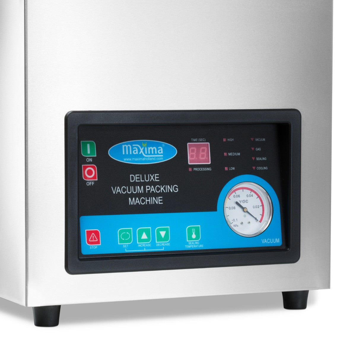 Machine d'emballage sous vide - Joint de 26 cm 10 L 370 W Maxima - vue 8 - Machine sous vide pro CHR - Cuistéo