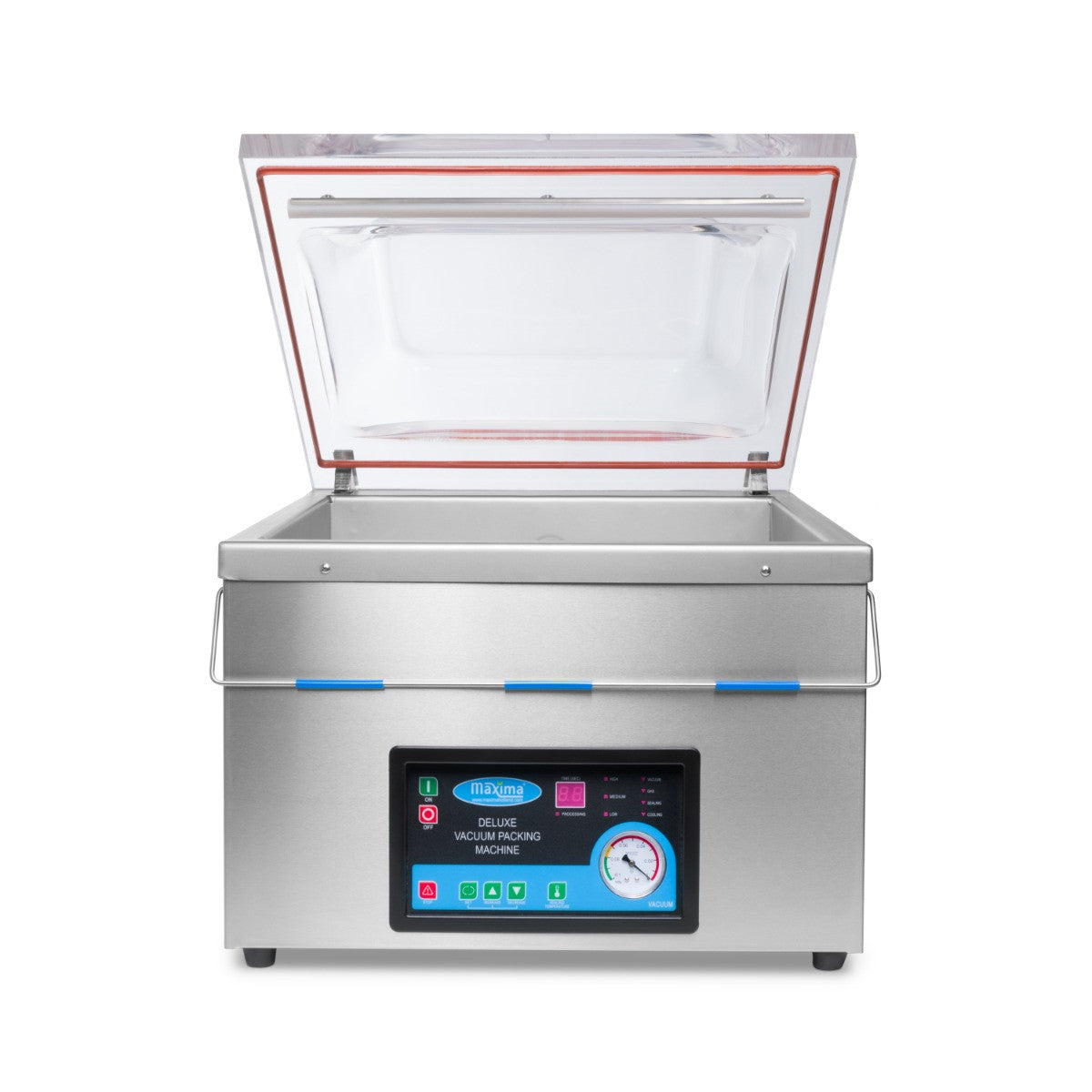 Machine d'emballage sous vide - Joint de 50 cm 20 L 900 W Maxima - vue 4 - Machine sous vide pro CHR - Cuistéo