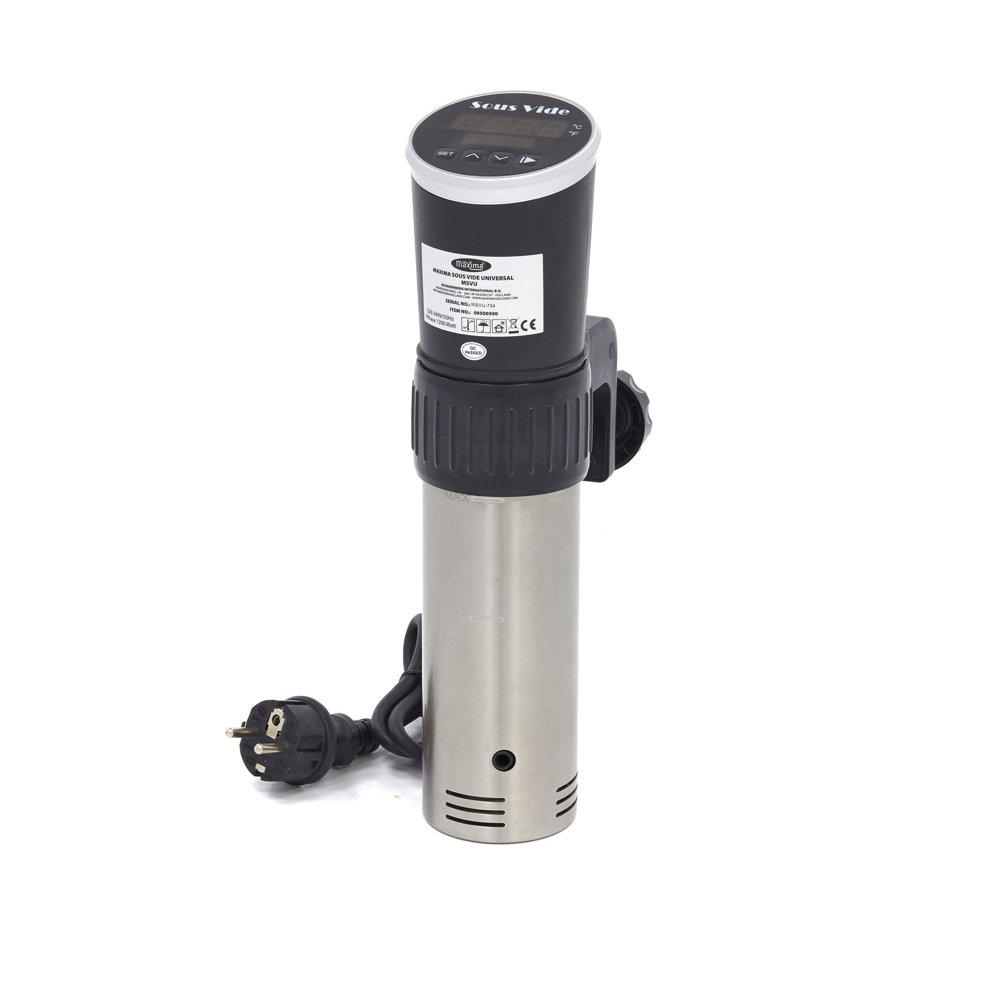 Tige Sous Vide - 20L - Pompe de 8L/min 1000 W Maxima - Cuisson sous vide professionnel CHR - matériel cuisine pro - Cuistéo