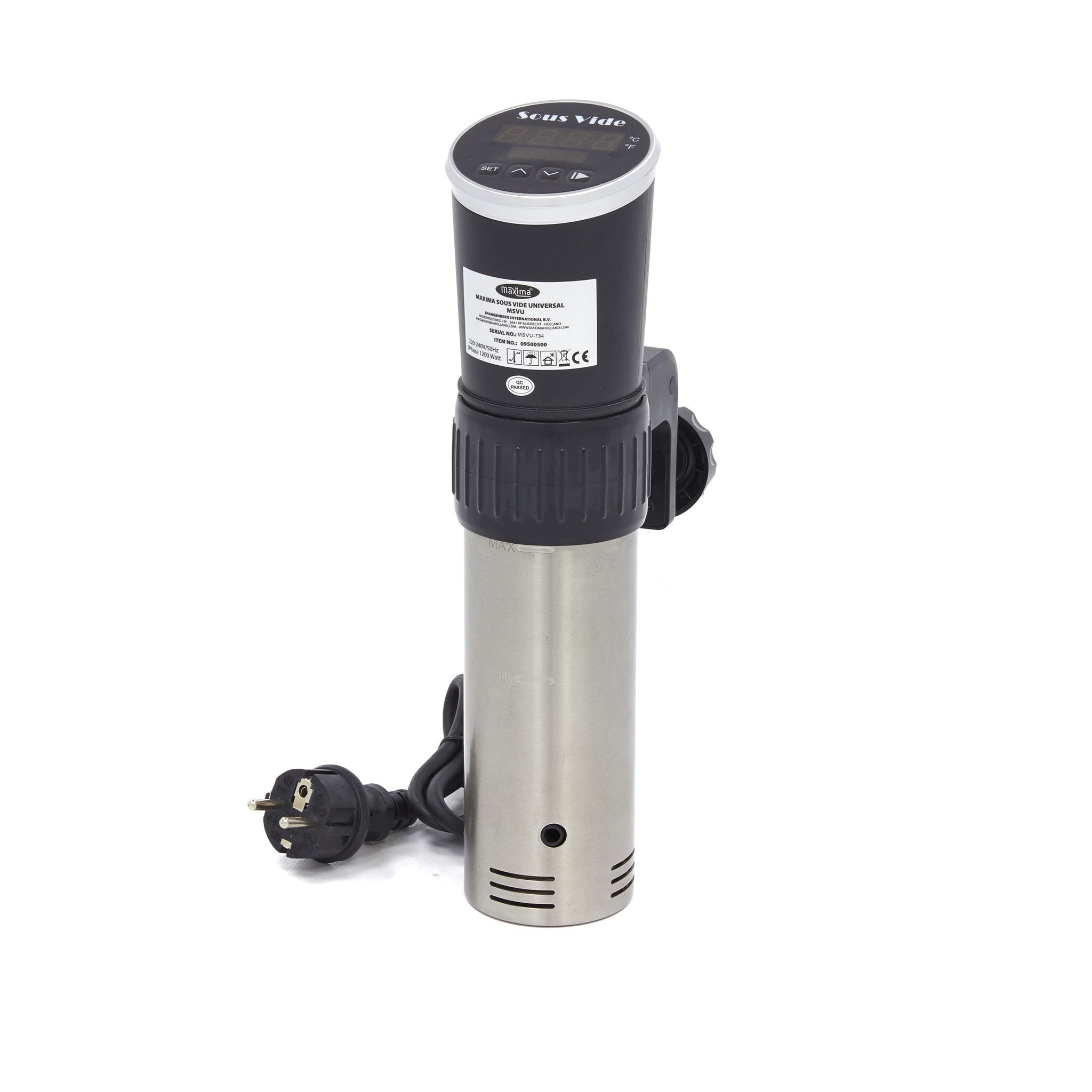 Tige Sous Vide - 20L - Pompe de 8L/min 1000 W Maxima - Cuisson sous vide professionnel CHR - matériel cuisine pro - Cuistéo