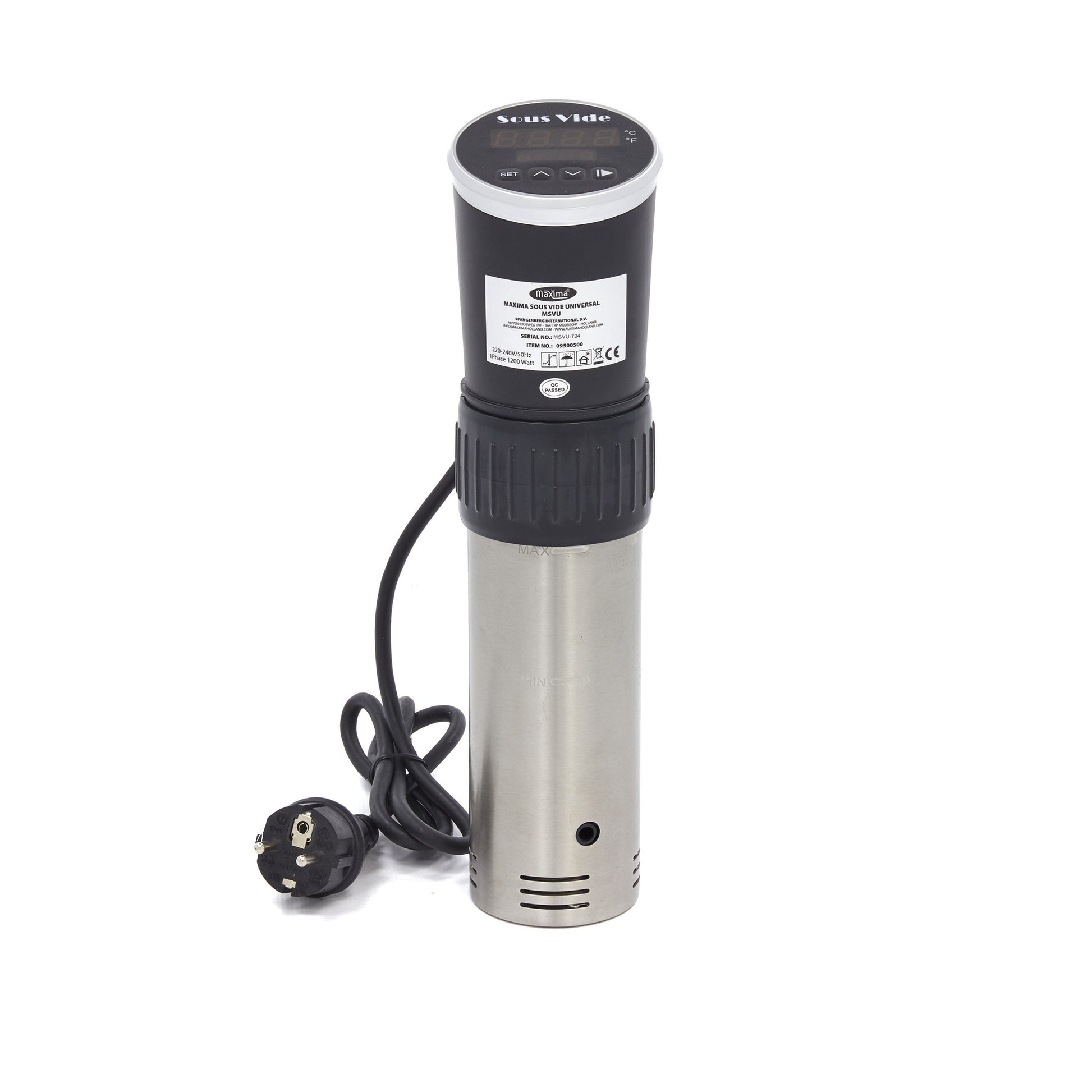 Tige Sous Vide - 20L - Pompe de 8L/min 1000 W Maxima - vue 6 - Cuisson sous vide pro CHR - Cuistéo