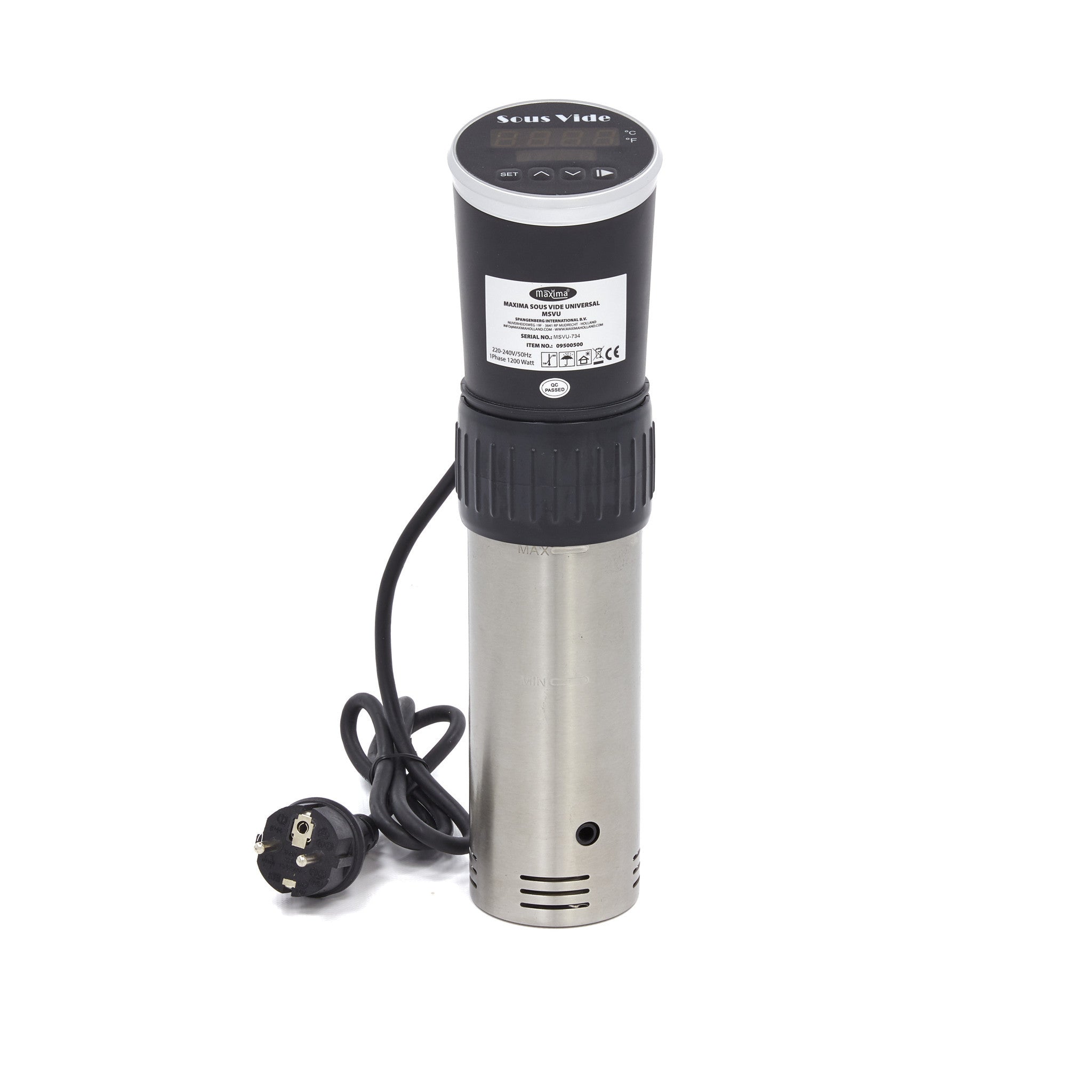 Tige Sous Vide - 20L - Pompe de 8L/min 1000 W Maxima - vue 6 - Cuisson sous vide pro CHR - Cuistéo