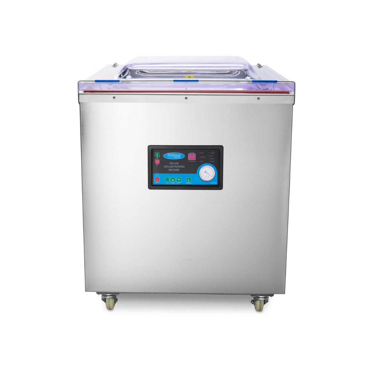 Machine d'emballage sous vide - Scellage de 70 cm - Chambre de dimensions W72 x P61 x H21,5 cm 2 L 3600 W Maxima - vue 5 - Machine sous vide pro CHR - Cuistéo