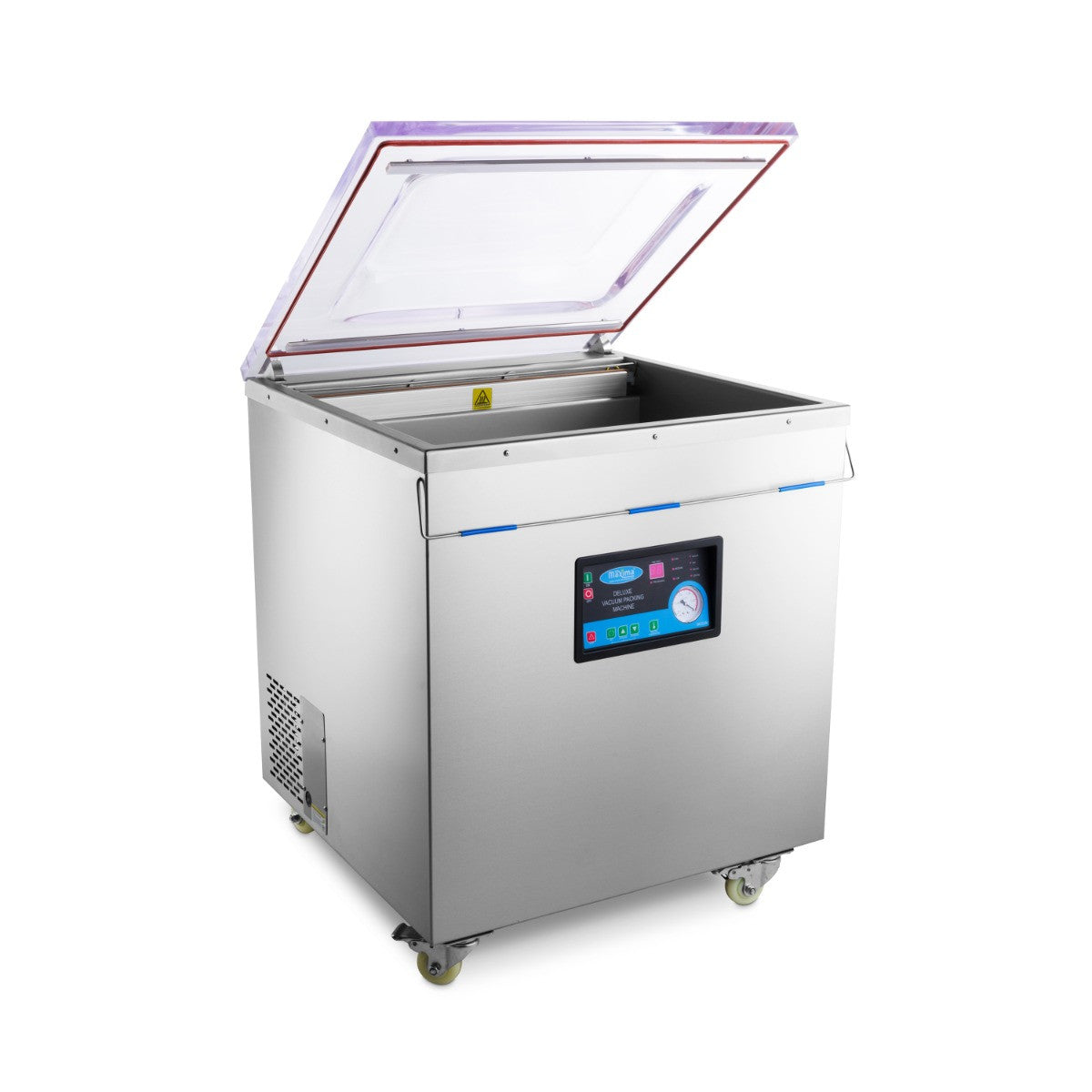 Machine d'emballage sous vide - Scellage de 70 cm - Chambre de dimensions W72 x P61 x H21,5 cm 2 L 3600 W Maxima - vue 11 - Machine sous vide pro CHR - Cuistéo