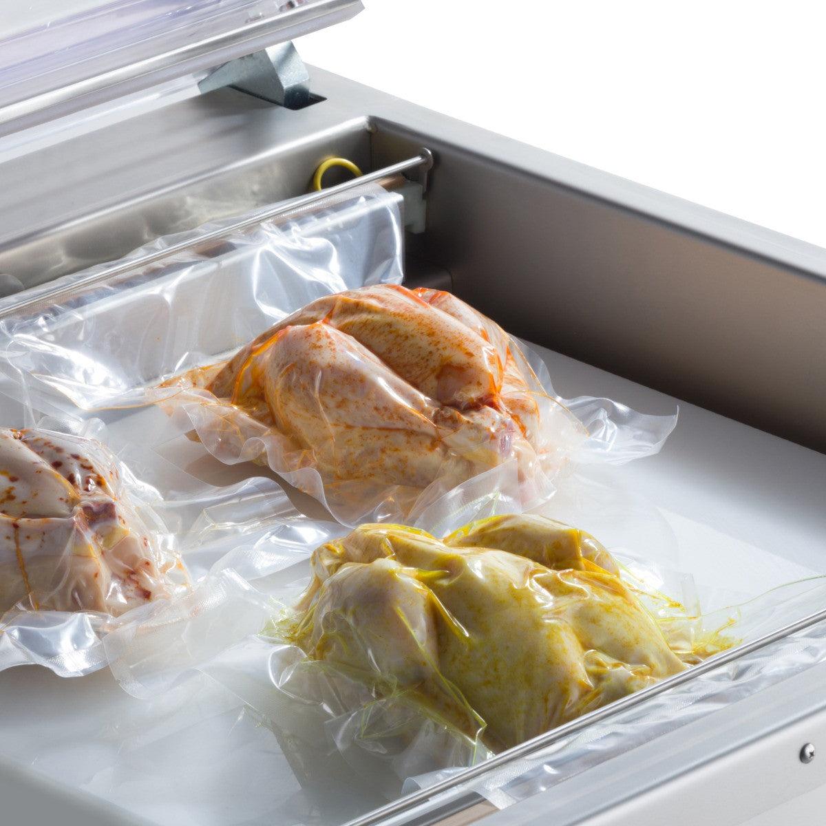 Machine d'emballage sous vide - Scellage de 70 cm - Chambre de dimensions W72 x P61 x H21,5 cm 2 L 3600 W Maxima - vue 16 - Machine sous vide pro CHR - Cuistéo