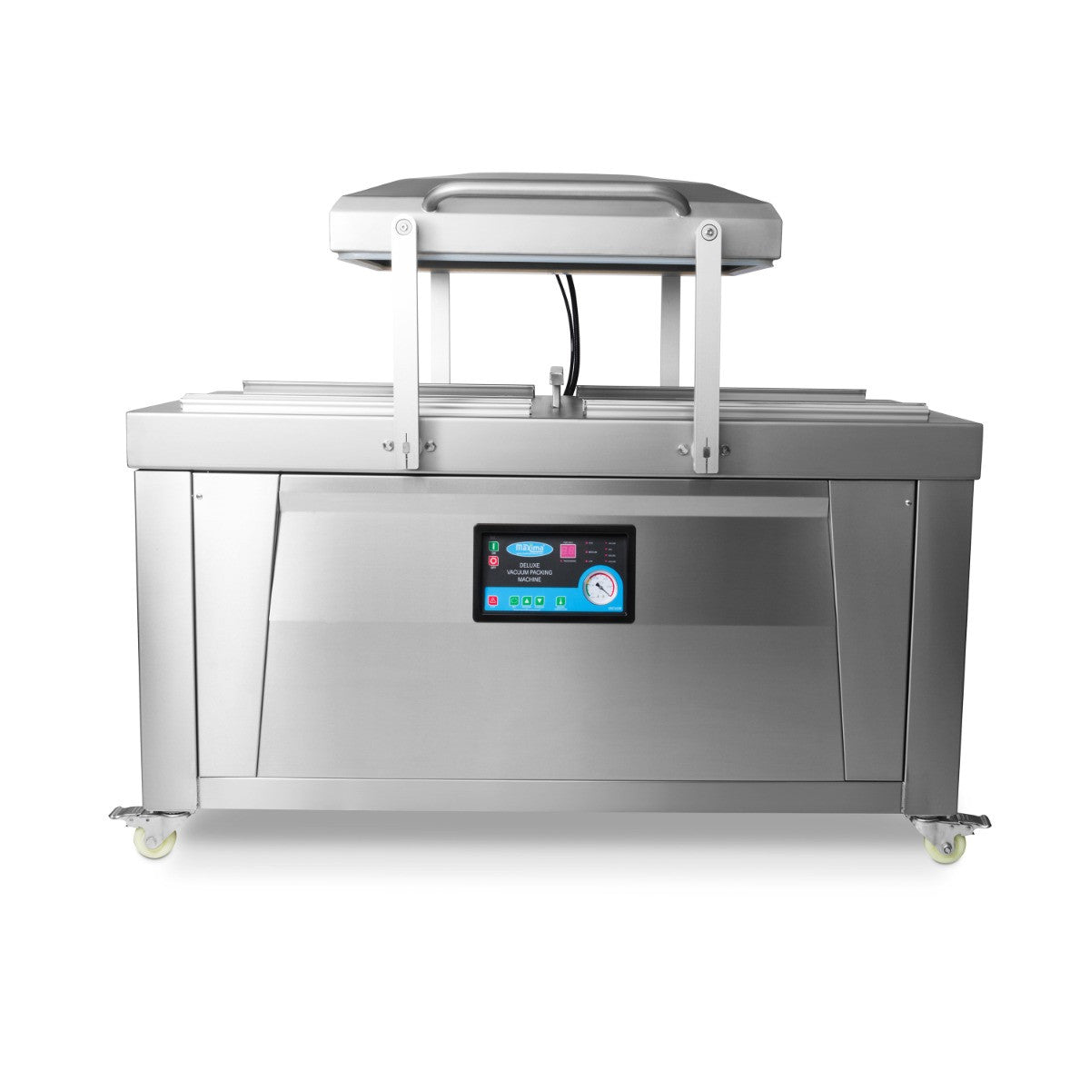 Machine d'emballage sous vide - Joint de 60 cm - Double chambre de dimensions W76 x D60 x H16cm 2 L 750 W Maxima - vue 3 - Machine sous vide pro CHR - Cuistéo
