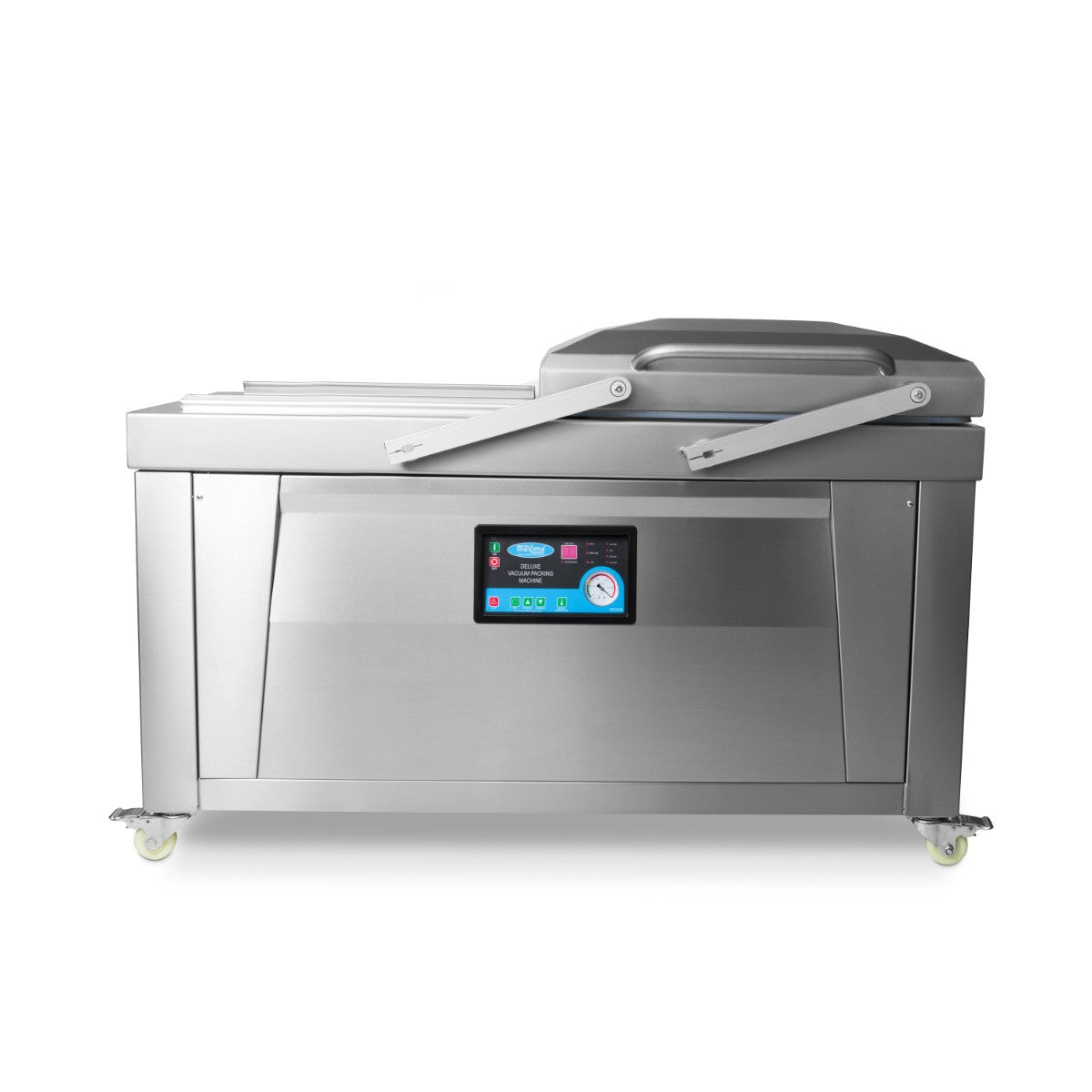 Machine d'emballage sous vide - Joint de 60 cm - Double chambre de dimensions W76 x D60 x H16cm 2 L 750 W Maxima - vue 4 - Machine sous vide pro CHR - Cuistéo