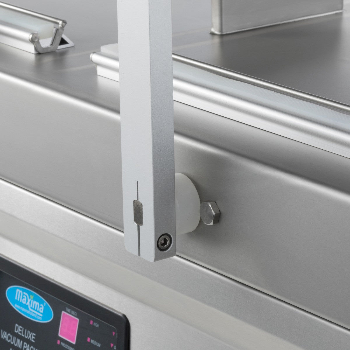 Machine d'emballage sous vide - Joint de 60 cm - Double chambre de dimensions W76 x D60 x H16cm 2 L 750 W Maxima - vue 6 - Machine sous vide pro CHR - Cuistéo