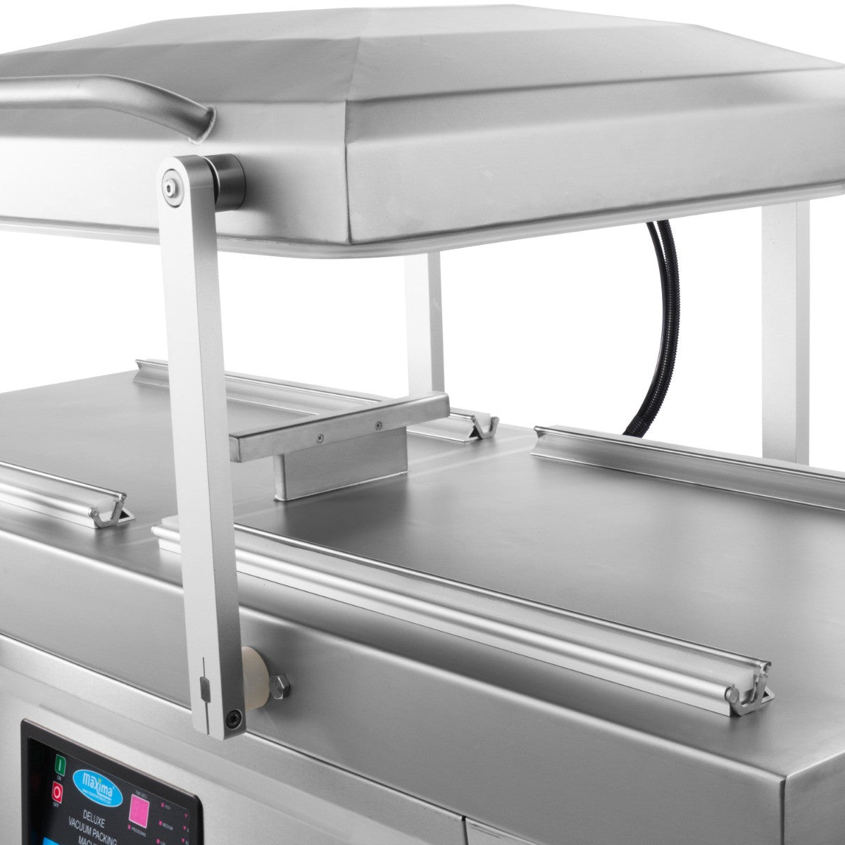Machine d'emballage sous vide - Joint de 60 cm - Double chambre de dimensions W76 x D60 x H16cm 2 L 750 W Maxima - vue 10 - Machine sous vide pro CHR - Cuistéo